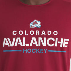 Colorado Avalanche Fanatics Authentic Pro Rink Tech T-Shirt - Burgundy | Fanatics on sale