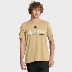 Vegas Golden Knights Fanatics Authentic Pro Rink Tech T-Shirt - Gold | Fanatics near me