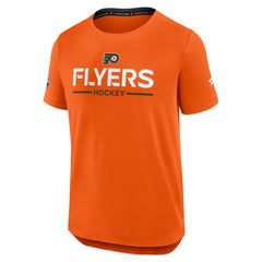 Philadelphia Flyers Fanatics Authentic Pro Rink Tech T-Shirt - Orange | Fanatics on sale