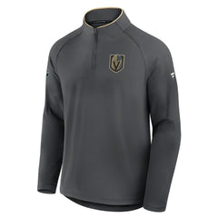 Vegas Golden Knights Fanatics Authentic Pro Rink Training Quarter-Zip Pullover - Gray | Fanatics on sale