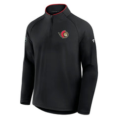 Ottawa Senators Fanatics Authentic Pro Rink Training Quarter-Zip Pullover - Black | Fanatics online