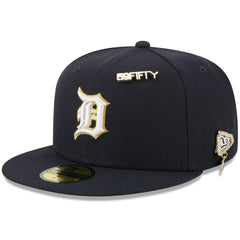 Detroit Tigers New Era 2025 59FIFTY Day 59FIFTY Fitted Hat with Pins Sale
