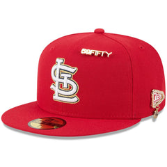 St. Louis Cardinals New Era 2025 59FIFTY Day 59FIFTY Fitted Hat with Pins Outlet