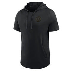 Boston Bruins Fanatics Authentic Pro Road Short Sleeve Hoodie - Black | Fanatics Lifestyle