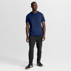 Toronto Maple Leafs Fanatics Authentic Pro Road Short Sleeve Hoodie - Navy | Fanatics Lifestyle