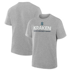 Seattle Kraken Fanatics Authentic Pro Primary T-Shirt - Gray | Fanatics Clearance