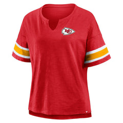 Kansas City Chiefs Women's Redzone Curl Route T-Shirt - Red - Fanatics