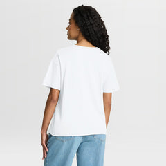 Tennessee Titans Women's Redzone Slub Boxy T-Shirt - White - Fanatics