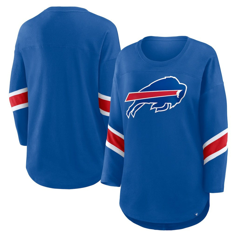 Buffalo Bills Women's Redzone 3/4-Sleeve T-Shirt - Royal - Fanatics