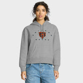 Chicago Bears Women's Eligible Receiver Legacy Pullover Hoodie - Heather Gray - Fanatics