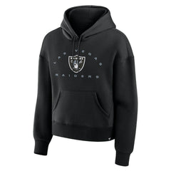 Las Vegas Raiders Women's Eligible Receiver Legacy Pullover Hoodie - Black - Fanatics