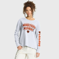 Chicago Bears Women's Hometown Legacy Long Sleeve T-Shirt - White - Fanatics