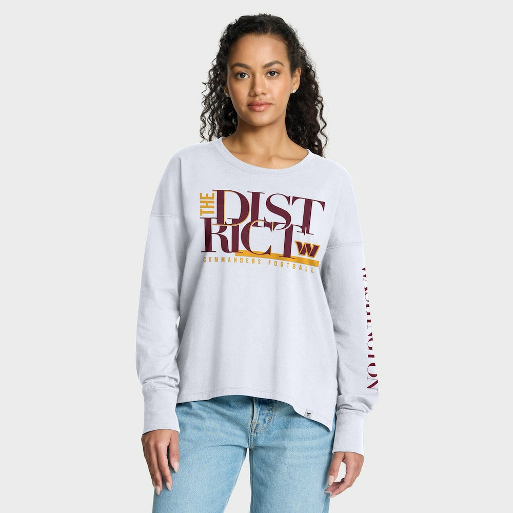 Washington Commanders Women's Hometown Legacy Long Sleeve T-Shirt - White - Fanatics