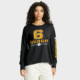 Pittsburgh Steelers Women's Hometown Legacy Long Sleeve T-Shirt - Black - Fanatics