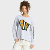 Green Bay Packers Women's Hometown Legacy Long Sleeve T-Shirt - White - Fanatics