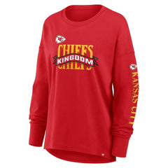 Kansas City Chiefs Women's Hometown Legacy Long Sleeve T-Shirt - Red - Fanatics