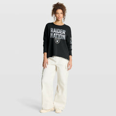 Las Vegas Raiders Women's Hometown Legacy Long Sleeve T-Shirt - Black - Fanatics