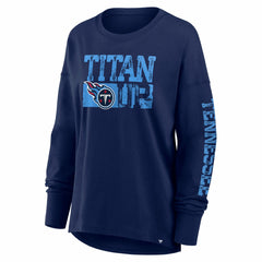 Tennessee Titans Women's Hometown Legacy Long Sleeve T-Shirt - Navy - Fanatics
