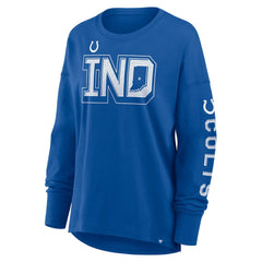 Indianapolis Colts Women's Hometown Legacy Long Sleeve T-Shirt - Royal - Fanatics