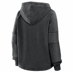 Green Bay Packers Women's Oversized Raglan Gridiron Hoodie - Black - Fanatics