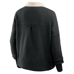 Pittsburgh Steelers Women's Oversized Hometown Premium Thermal Long Sleeve Shirt - Black - Fanatics