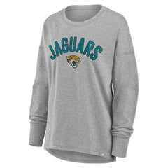 Jacksonville Jaguars Women's Hometown Legacy Long Sleeve T-Shirt - Heather Gray - Fanatics