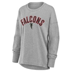Atlanta Falcons Women's Hometown Legacy Long Sleeve T-Shirt - Heather Gray - Fanatics