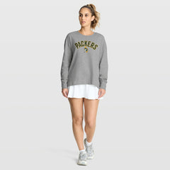 Green Bay Packers Women's Hometown Legacy Long Sleeve T-Shirt - Heather Gray - Fanatics
