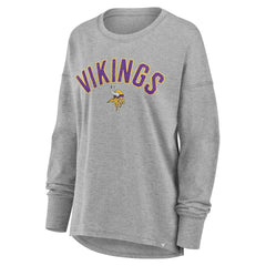 Minnesota Vikings Women's Hometown Legacy Long Sleeve T-Shirt - Heather Gray - Fanatics