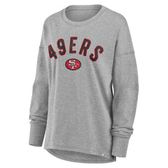 San Francisco 49ers Women's Hometown Legacy Long Sleeve T-Shirt - Heather Gray - Fanatics