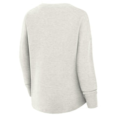 San Francisco 49ers Women's Oversized Hometown Pullover Sweatshirt - Heather Gray - Fanatics