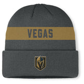 Vegas Golden Knights Fanatics Authentic Pro Rink Cuffed Knit Hat - Gray | Fanatics discount