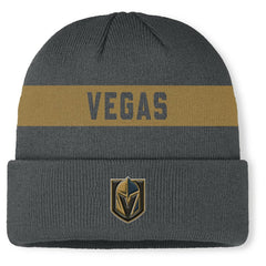 Vegas Golden Knights Fanatics Authentic Pro Rink Cuffed Knit Hat - Gray | Fanatics discount