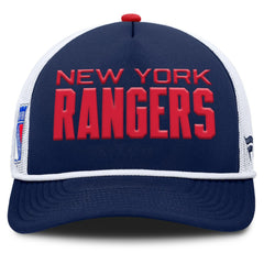 New York Rangers Fanatics Authentic Pro Rink A-Frame Adjustable Hat - Navy/White | Fanatics discount