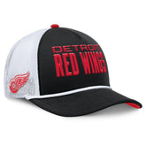 Detroit Red Wings Fanatics Authentic Pro Rink A-Frame Adjustable Hat - Black/White | Fanatics online