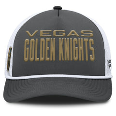 Vegas Golden Knights Fanatics Authentic Pro Rink A-Frame Adjustable Hat - Charcoal/White | Fanatics sale