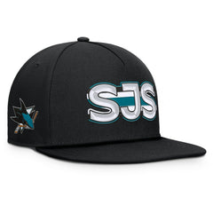 San Jose Sharks Fanatics Authentic Pro Rink Team Code Snapback Hat - Black | Fanatics near me