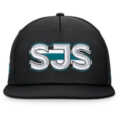 San Jose Sharks Fanatics Authentic Pro Rink Team Code Snapback Hat - Black | Fanatics near me