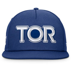 Toronto Maple Leafs Fanatics Authentic Pro Rink Team Code Snapback Hat - Blue | Fanatics online