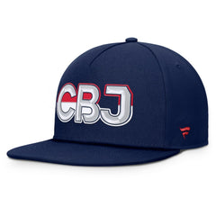 Columbus Blue Jackets Fanatics Authentic Pro Rink Team Code Snapback Hat - Navy | Fanatics online