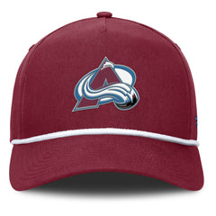 Colorado Avalanche Fanatics Authentic Pro Rink Roper A-Frame Adjustable Hat - Burgundy | Fanatics Lifestyle