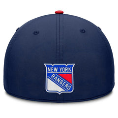 New York Rangers Fanatics Authentic Pro Rink Team Code Flex Hat - Navy/Red | Fanatics sale
