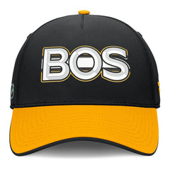 Boston Bruins Fanatics Authentic Pro Rink Team Code Flex Hat - Black/Gold | Fanatics Lifestyle
