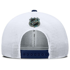 New York Rangers Fanatics Authentic Pro Rink Lockup Adjustable Trucker Hat - Navy/White | Fanatics near me