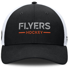 Philadelphia Flyers Fanatics Authentic Pro Rink Lockup Adjustable Trucker Hat - Black/White | Fanatics near me