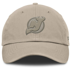 New Jersey Devils Fanatics Authentic Pro Road Adjustable Hat - Tan | Fanatics Clearance