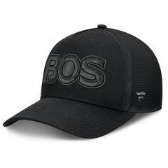 Boston Bruins Fanatics Authentic Pro Road Team Code Trucker Adjustable Hat - Black | Fanatics online