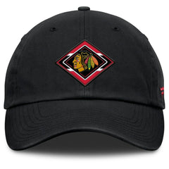 Chicago Blackhawks Fanatics Women's Authentic Pro Rink Adjustable Hat - Black | Fanatics Lifestyle