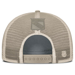 New York Rangers Fanatics Women's Authentic Pro Road Trucker Adjustable Hat - Tan | Fanatics on sale