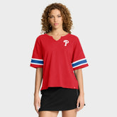 Philadelphia Phillies Fanatics Women's Curl Route T-Shirt Near Me